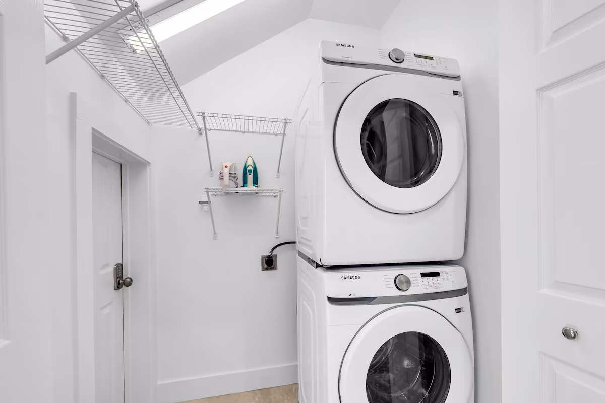 Full-Size Washer and Dryer